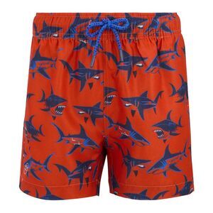 Regatta Boys Skander Shark Swim Shorts / Rusty Orange